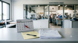 Planning de gestion d'entreprise française
