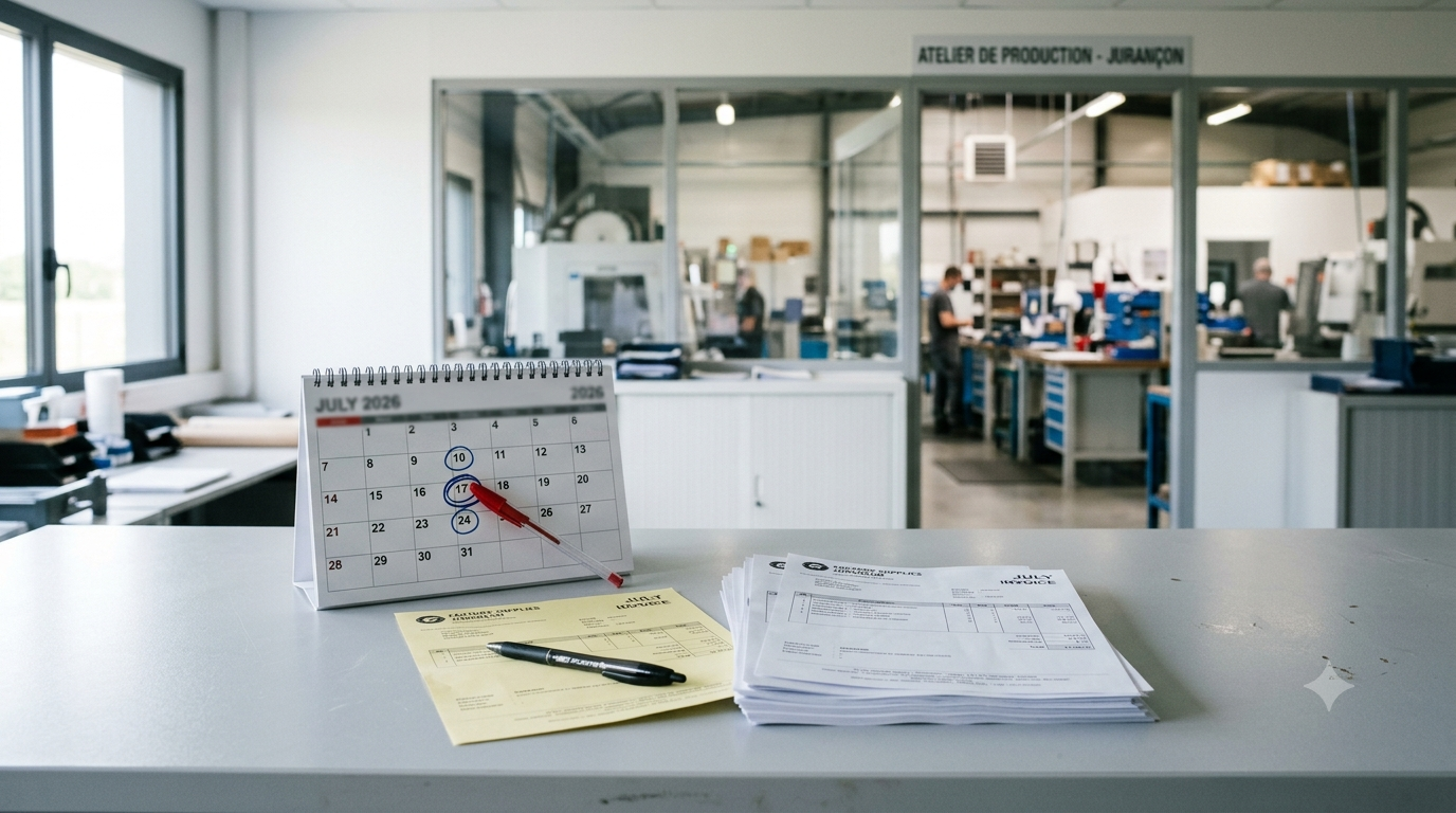Planning de gestion d'entreprise française